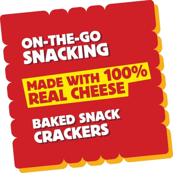 Cheez-It Cheese Crackers, Baked Snack Crackers, Lunch Snacks, Original (40 Packs) - Image 5